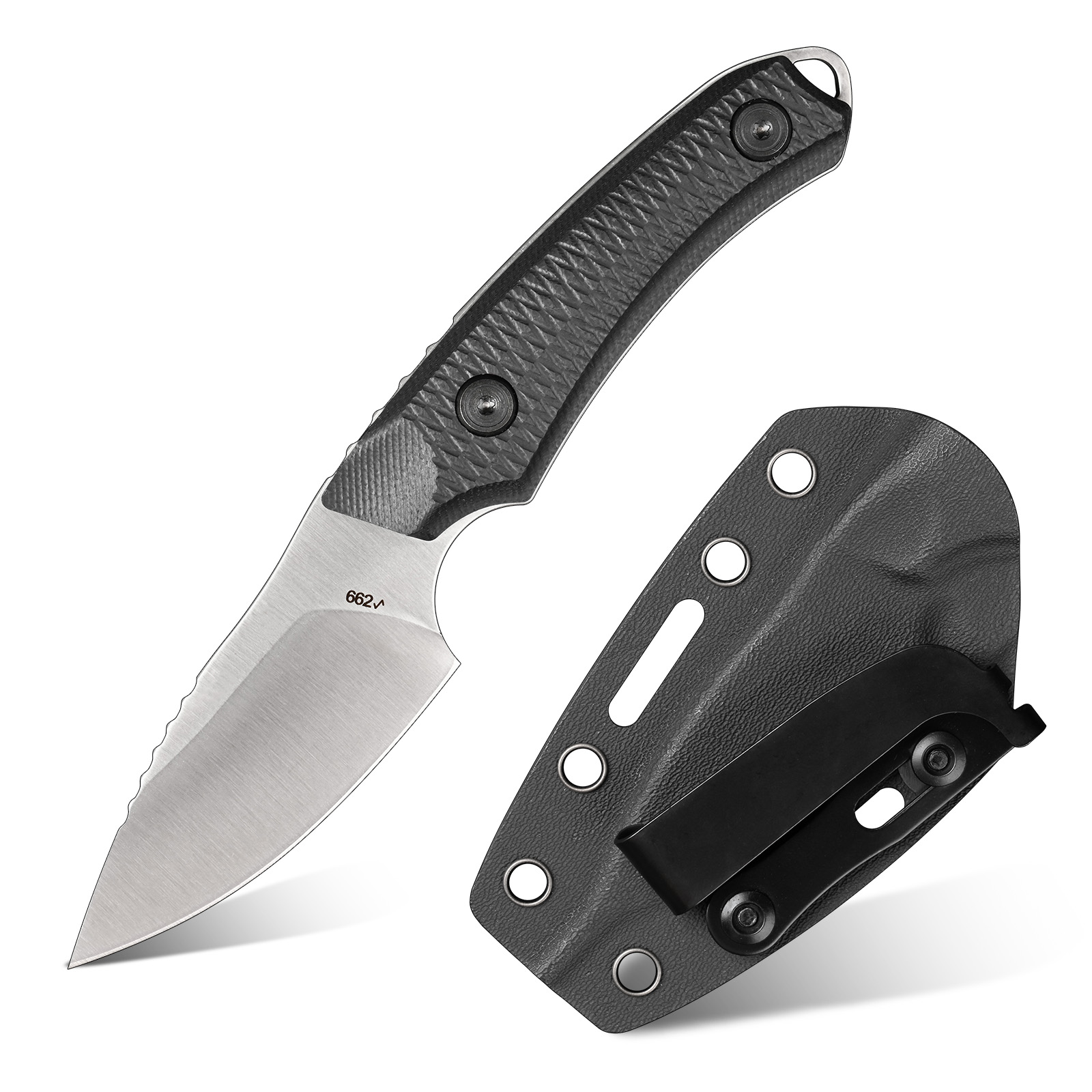 Edc Fixed Blade Deep Carry - EDC อุปกรณ์อเนกประสงค์พกพาสำหรับกิจกรรมกลางแจ้ง เครื่องมือพกพาสำหรับตั้งแคมป์ เดินป่า แบ็คแพ็ค และใช้งานในชีวิตประจำวัน