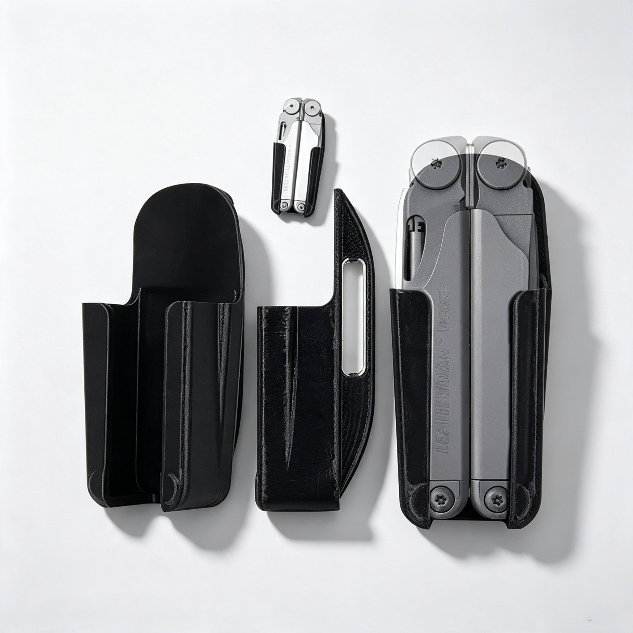 Edc Carry Pouch - ซองใส่เครื่องมือป้องกันที่ใช้ร่วมกับ Leatherman Wave Multi-Tool พร้อมคลิปหนีบเข็มขัด ซองเก็บอุปกรณ์