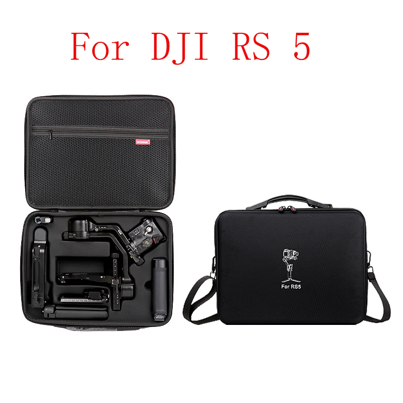 Edc Carry Bag - กระเป๋าสะพายไหล่สำหรับ DJI RS 5 กล่องเก็บของกันกระแทกแบบแข็ง กระเป๋าเดินทางสำหรับอุปกรณ์เสริม