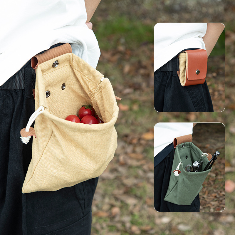 Edc Everyday Carry Bag - กระเป๋าจัดระเบียบอเนกประสงค์แบบพับได้ ทำจากผ้าแคนวาส สำหรับใส่เข็มขัด กระเป๋าเก็บของอเนกประสงค์สไตล์มินิมอล สำหรับผู้ชาย ใช้ในชีวิตประจำวัน