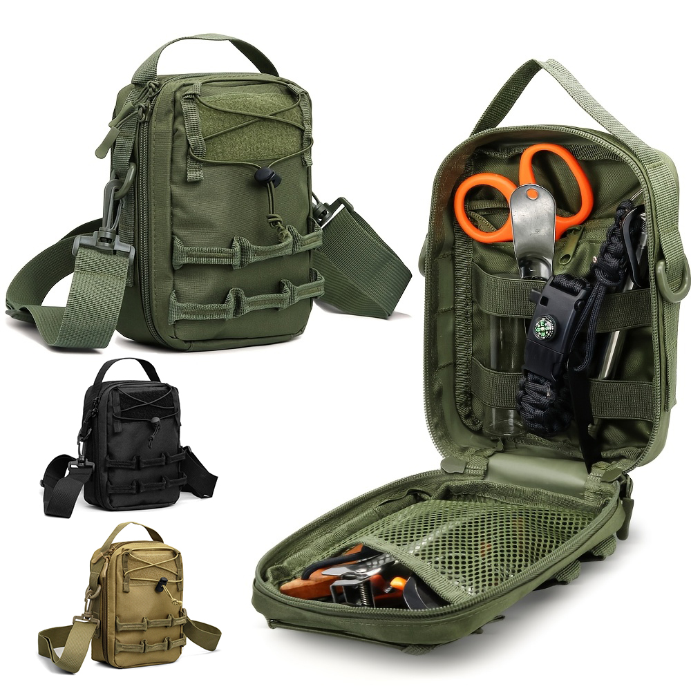Edc Carry Belt - กระเป๋าโมลลี่แบบยุทธวิธีพร้อมสายสะพายไหล่, กระเป๋าใส่โทรศัพท์แบบพกพา น้ำหนักเบา สำหรับกิจกรรมกลางแจ้ง, กระเป๋าอเนกประสงค์ขนาดกะทัดรัดสำหรับเดินป่า