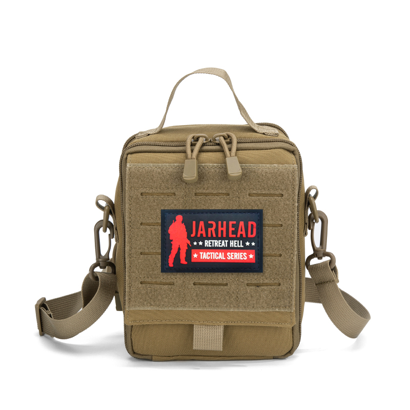 Edc Carry Belt - กระเป๋าคาดลำตัวแบบยุทธวิธี MOLLE EDC, กระเป๋าพยาบาลอเนกประสงค์สำหรับกิจกรรมกลางแจ้งพร้อมสายสะพายไหล่สำหรับใช้ในชีวิตประจำวัน เดินป่า ล่าสัตว์