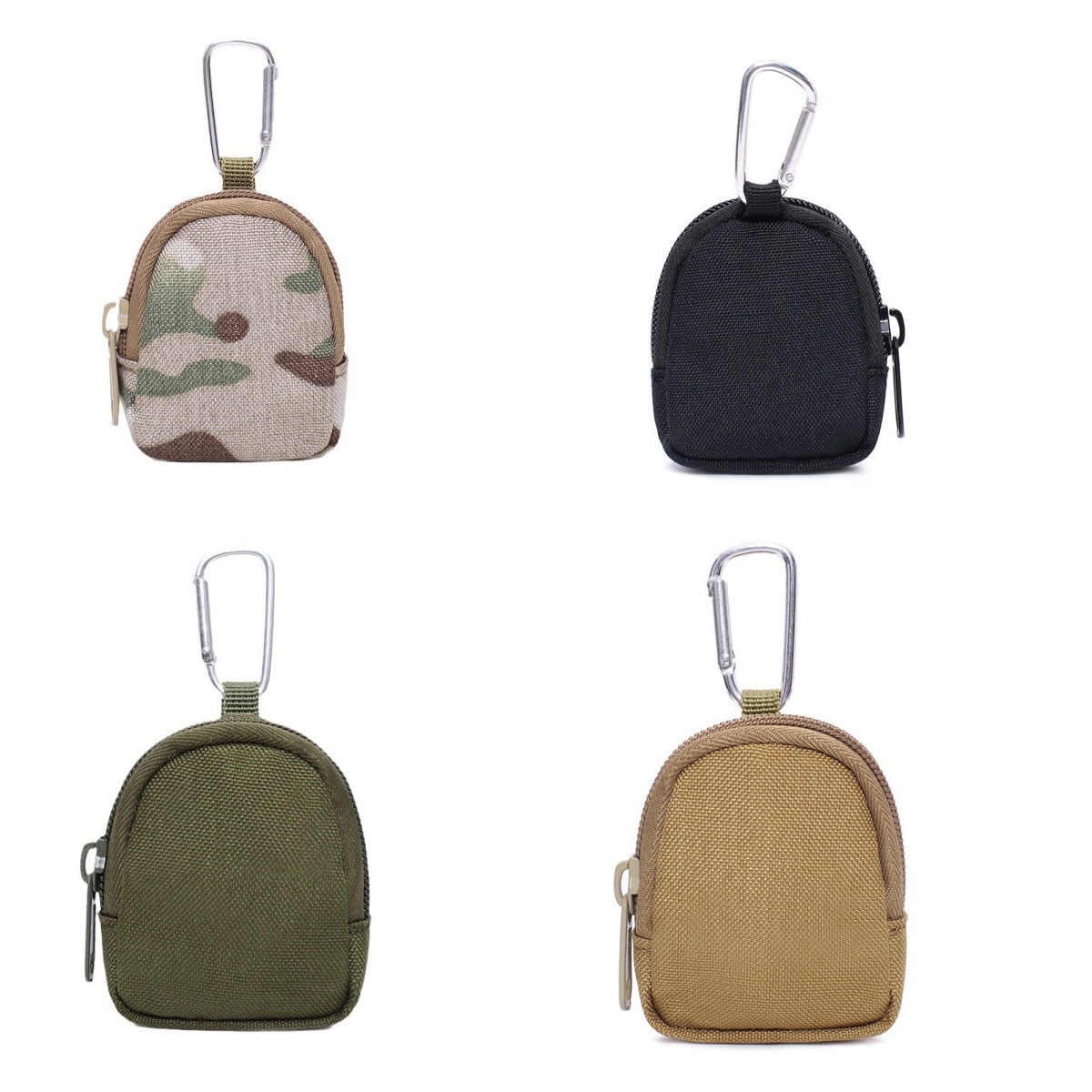 Edc Carry Pouch - กระเป๋าใส่ของอเนกประสงค์แบบยุทธวิธี ใส่กุญแจ ใส่เหรียญ ใส่ของจุกจิก พร้อมซิป พกพาสะดวก