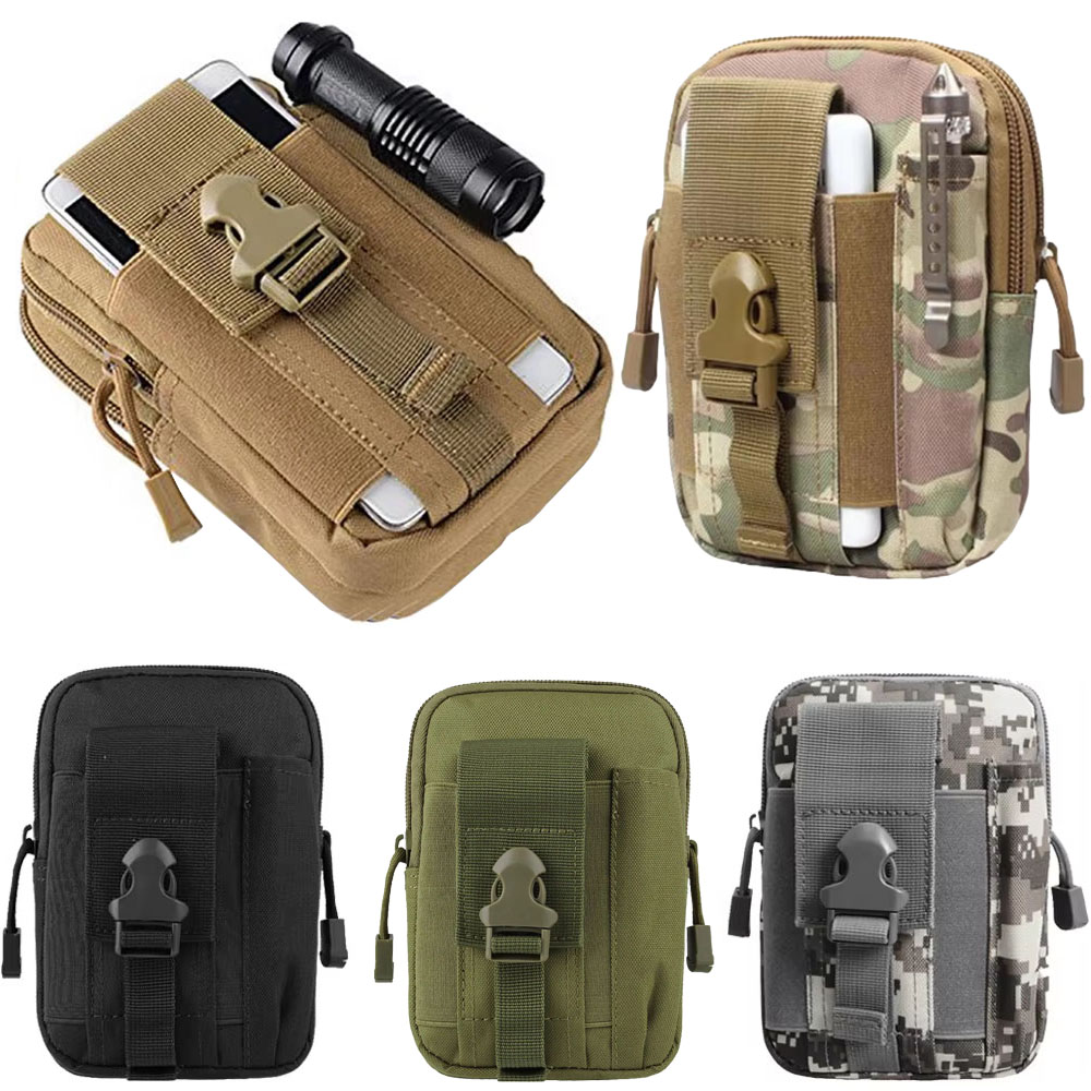 Edc Carry Pack - อุปกรณ์กลางแจ้ง เครื่องมือ อุปกรณ์เสริม กระเป๋าคาดเอว กระเป๋าคาดเอวแบบยุทธวิธี EDC
