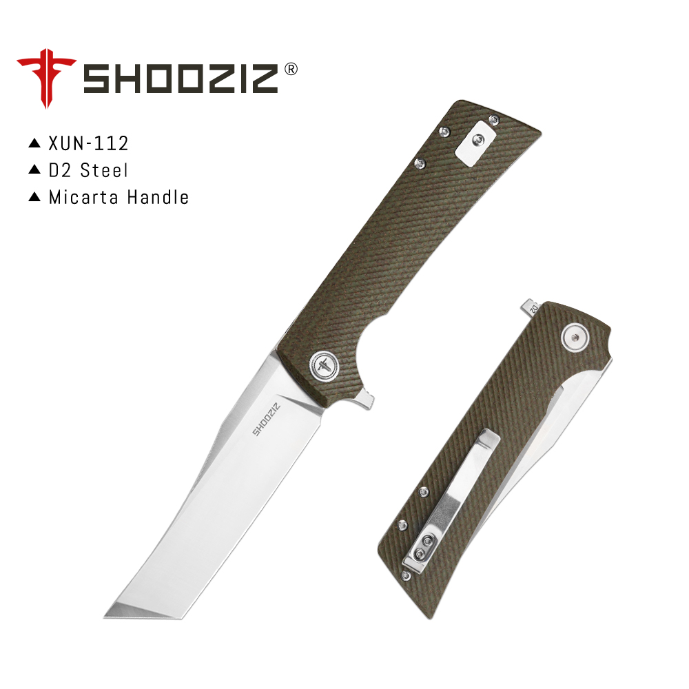 มีดพับ Shooziz XUN112 EDC พร้อ - Edc Carry For Men บทวิจารณ์และราคา