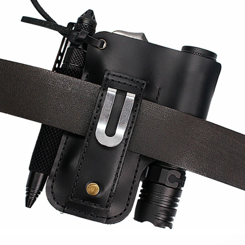 ซองใส่ไฟฉายหนัง EDC อเนกประสงค - Edc Carry Knife บทวิจารณ์และราคา