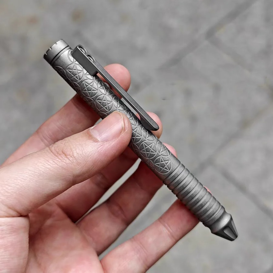 สำหรับปากกาโลหะผสมไทเทเนียม ED - Edc Carry Box บทวิจารณ์และราคา