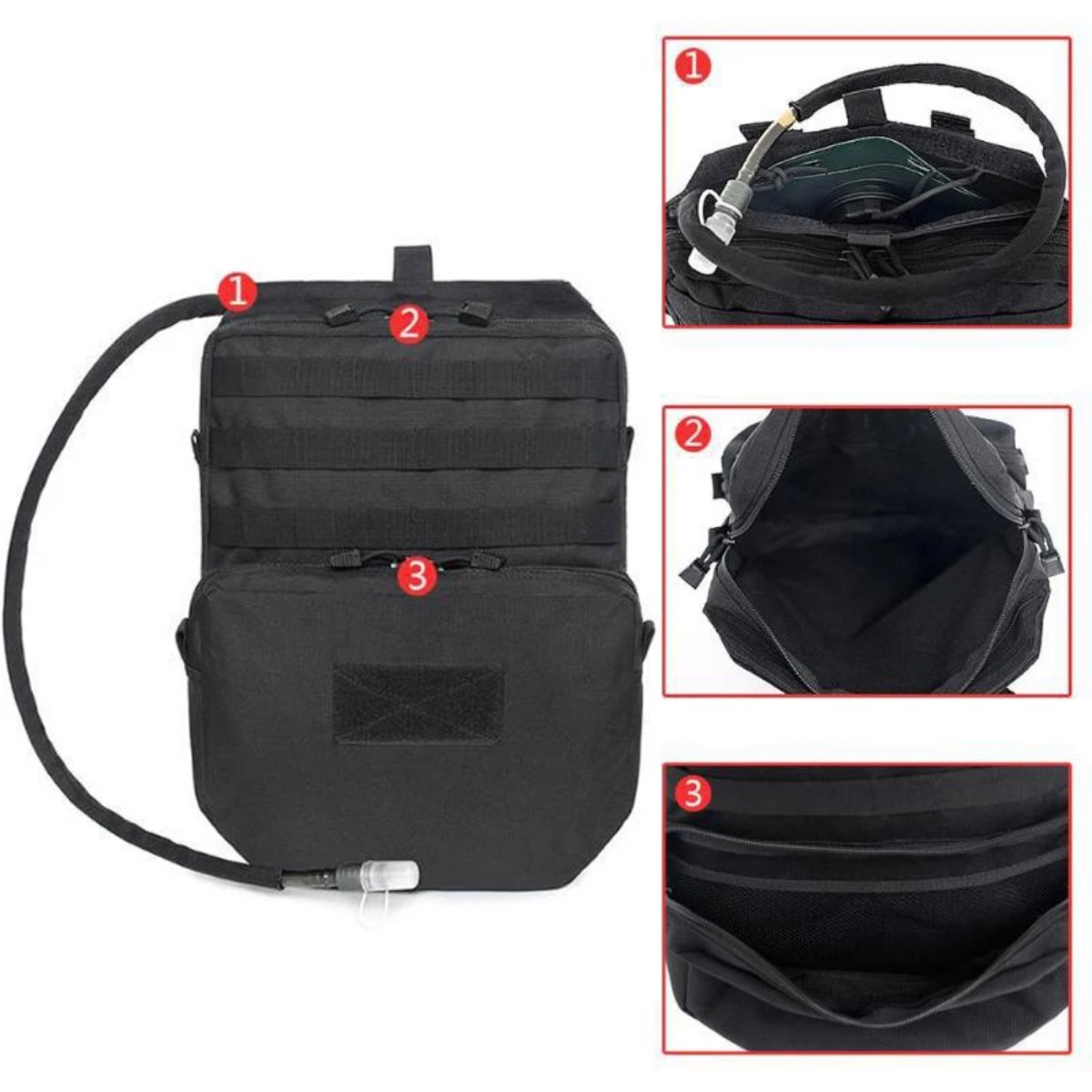 กระเป๋าเป้สะพายหลังสำหรับออกแค - Edc Carry Pack บทวิจารณ์และราคา