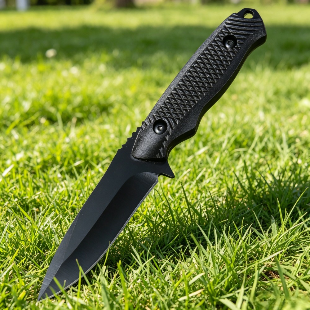 มีดพับแบบ Full Tang ใบมีดคมสำห - Edc Fixed Blade Deep Carry บทวิจารณ์และราคา