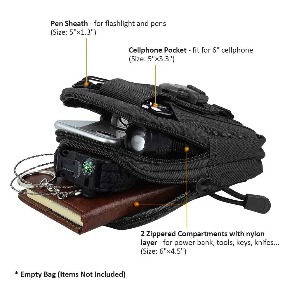 อุปกรณ์กลางแจ้ง เครื่องมือ อุป - Edc Carry Pack บทวิจารณ์และราคา