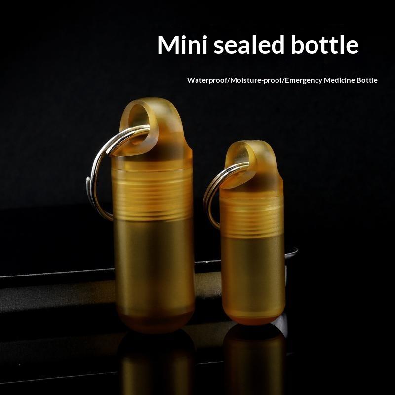 ขวดยาขนาดเล็กกล่องเก็บของอเนกป - Edc Pill Carry บทวิจารณ์และราคา